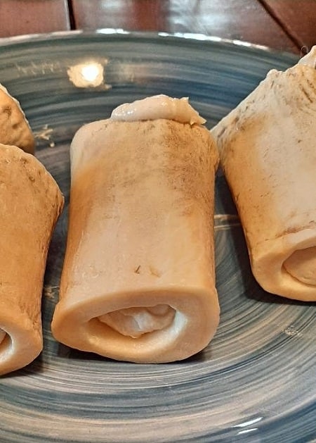 Frozen Peanut Butter Yogurt Dog Treats