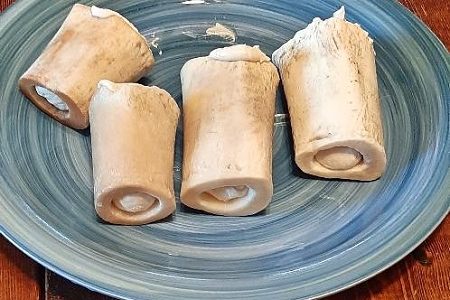 Frozen Peanut Butter Yogurt Dog Treats